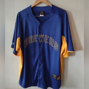 Milwaukee Brewers Cooperstown Collection Jersey XL